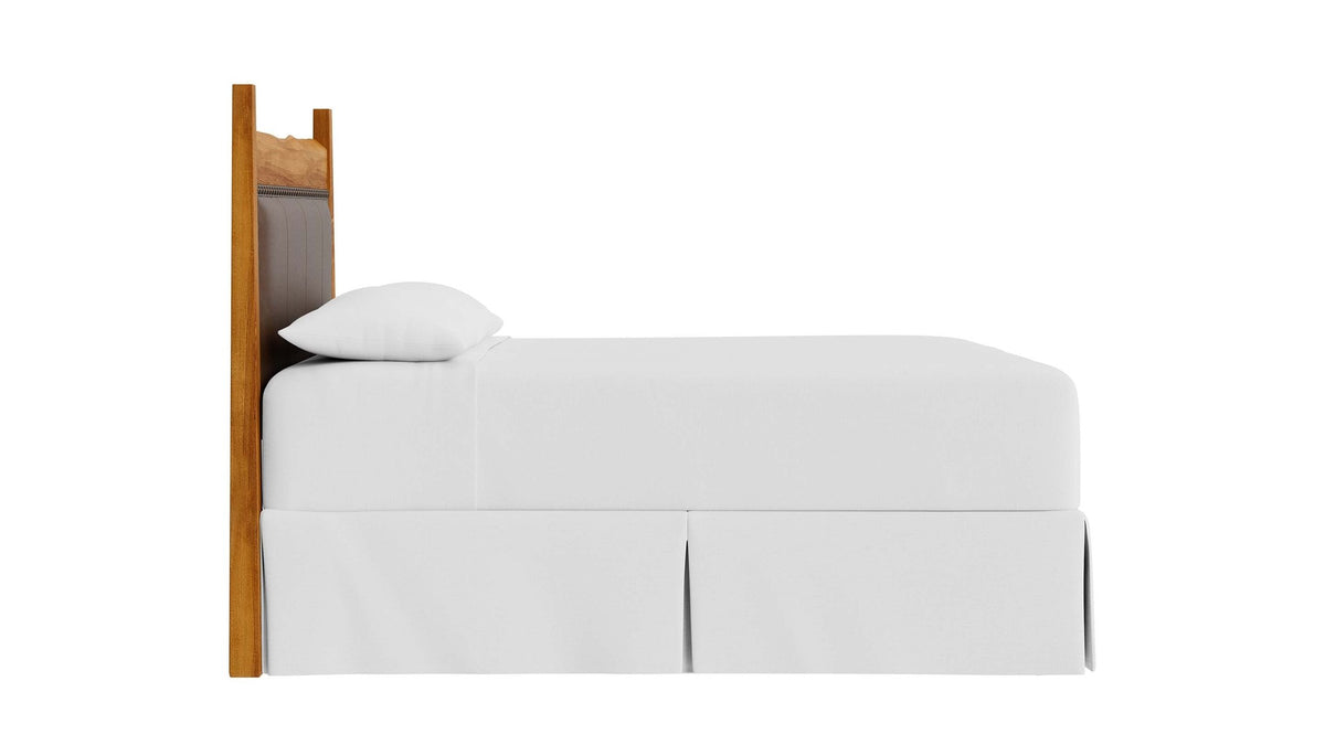 Heritage Live Edge Upholstered Headboard