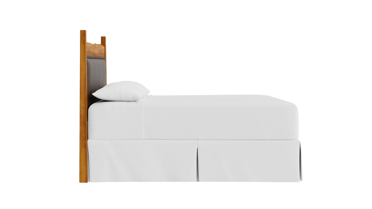 Heritage Live Edge Upholstered Headboard