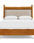 Heritage Live Edge Upholstered Bed