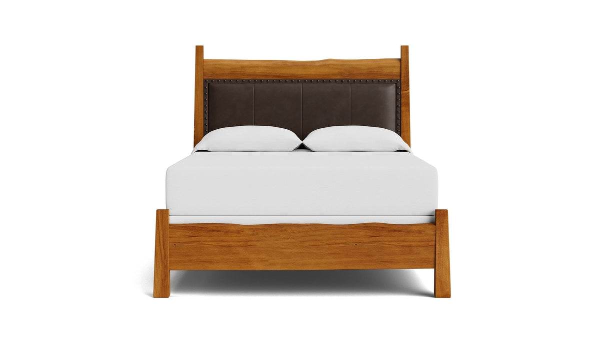 Heritage Live Edge Upholstered Bed
