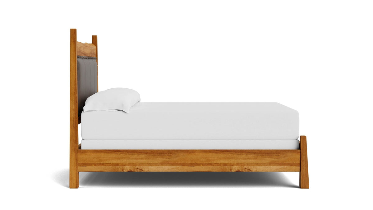 Heritage Live Edge Upholstered Bed