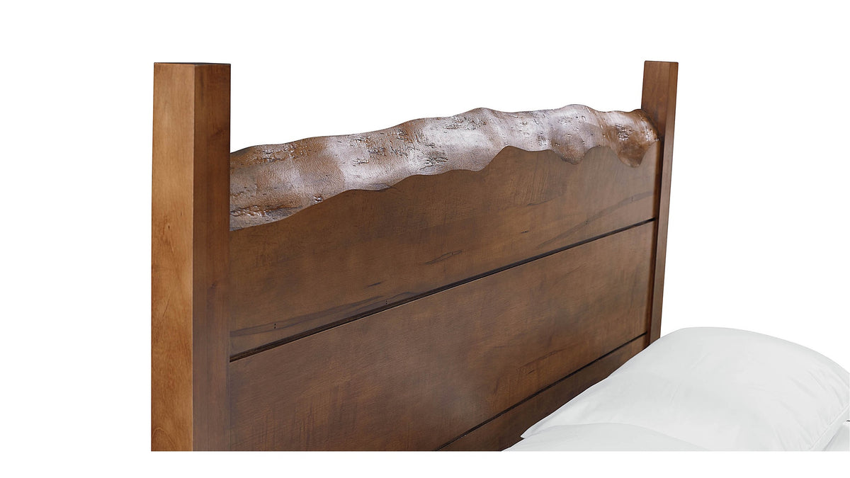 Heritage Live Edge Panel Bed
