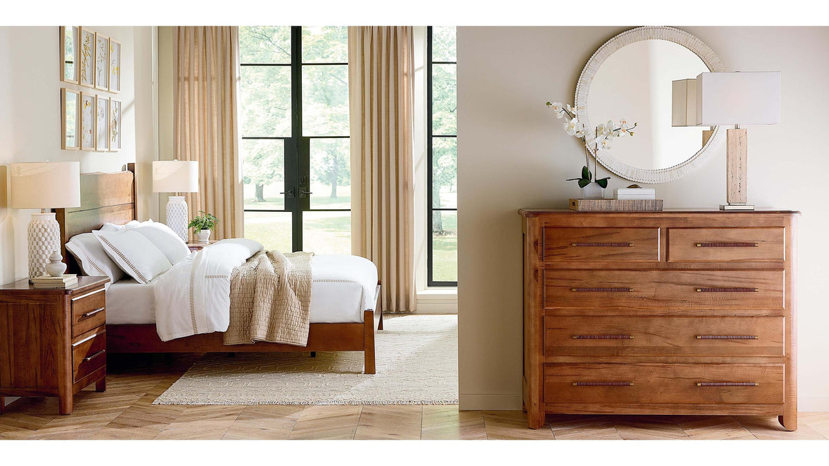 Heritage Live Edge Panel Bed