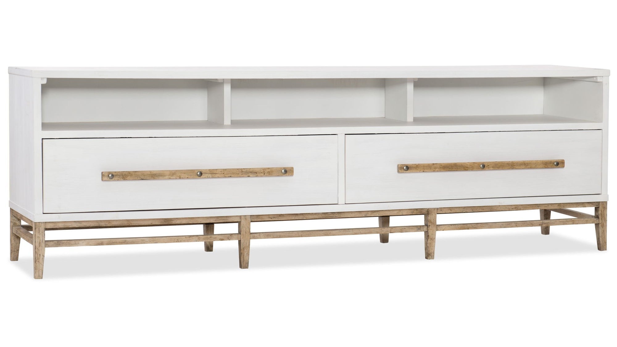 Urban Elevation - Low Entertainment Console - White