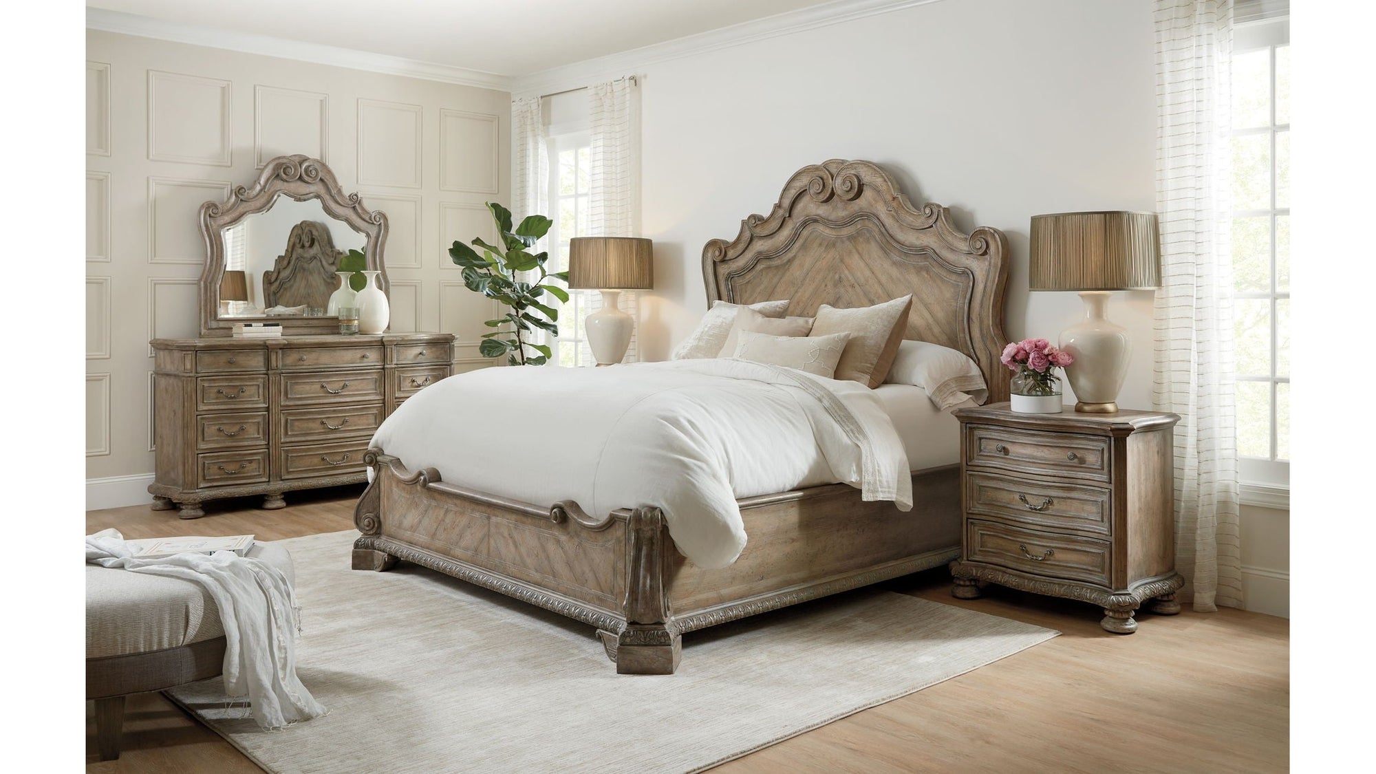 Castella - Panel Bed