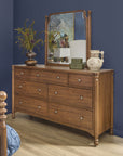 Azalea - Mirror - Walnut