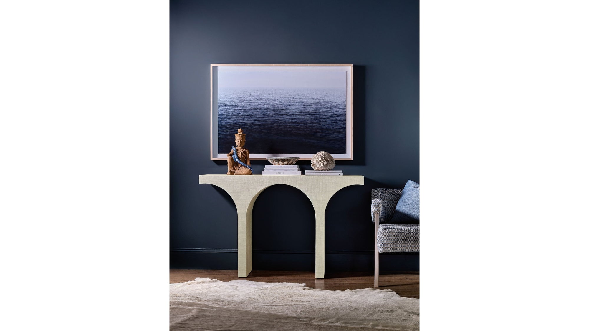 Commerce And Market - Archer Console Table - White