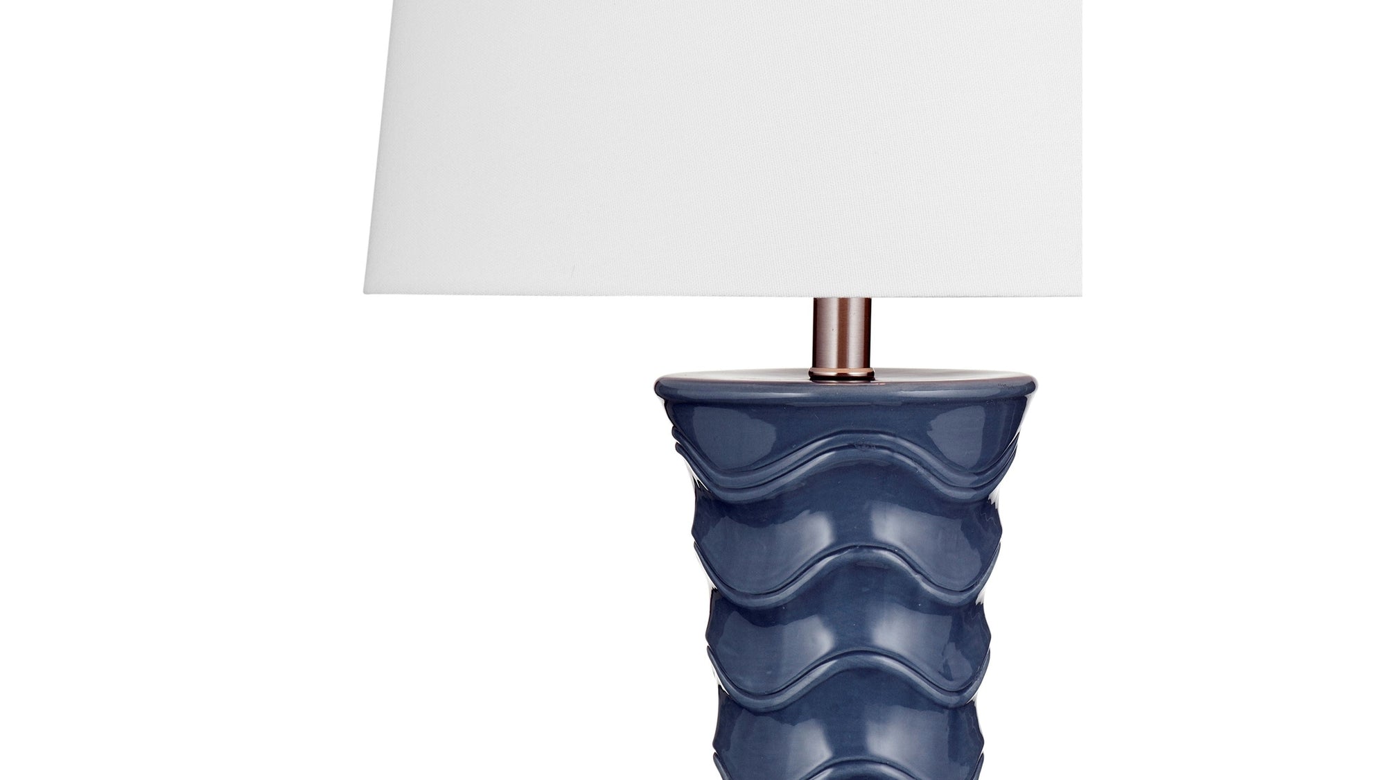 Gere - Table Lamp - Blue / White