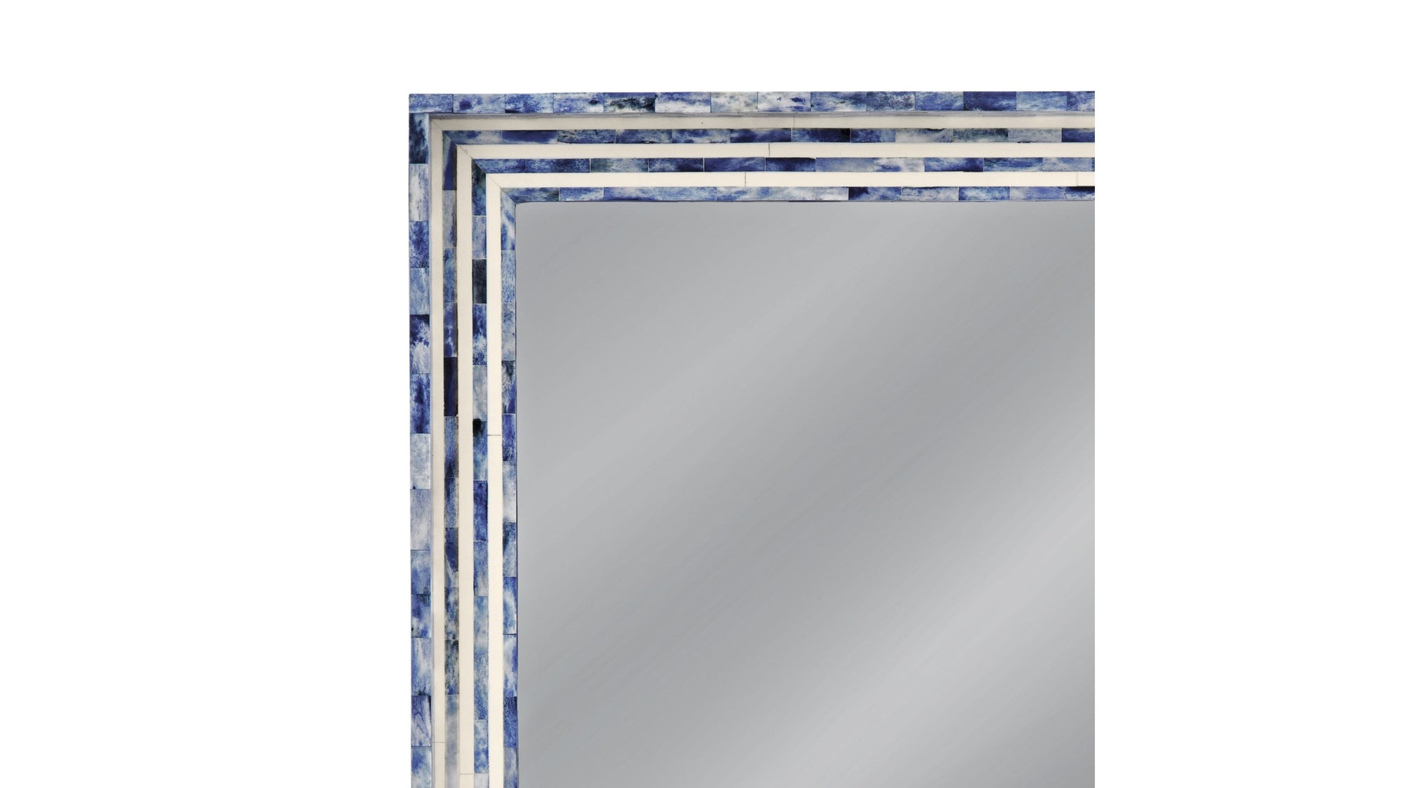 Mabrey - Wall Mirror - Blue