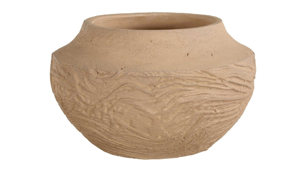 Sandstone Flow - Terracotta Vase