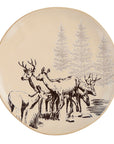White Pine - Ceramic Dinnerware Set (Set of 16) - Brown