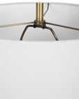 Coil - Sculpted Blue Table Lamp