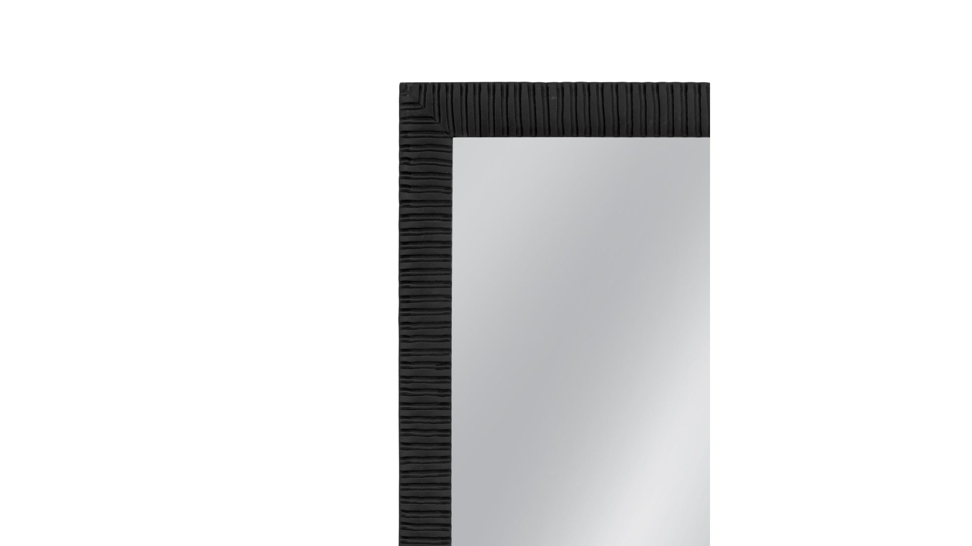 Lithea - Floor Mirror - Matte Black