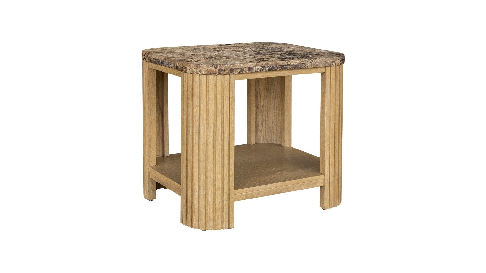 Arlo - End Table - Pale Oak