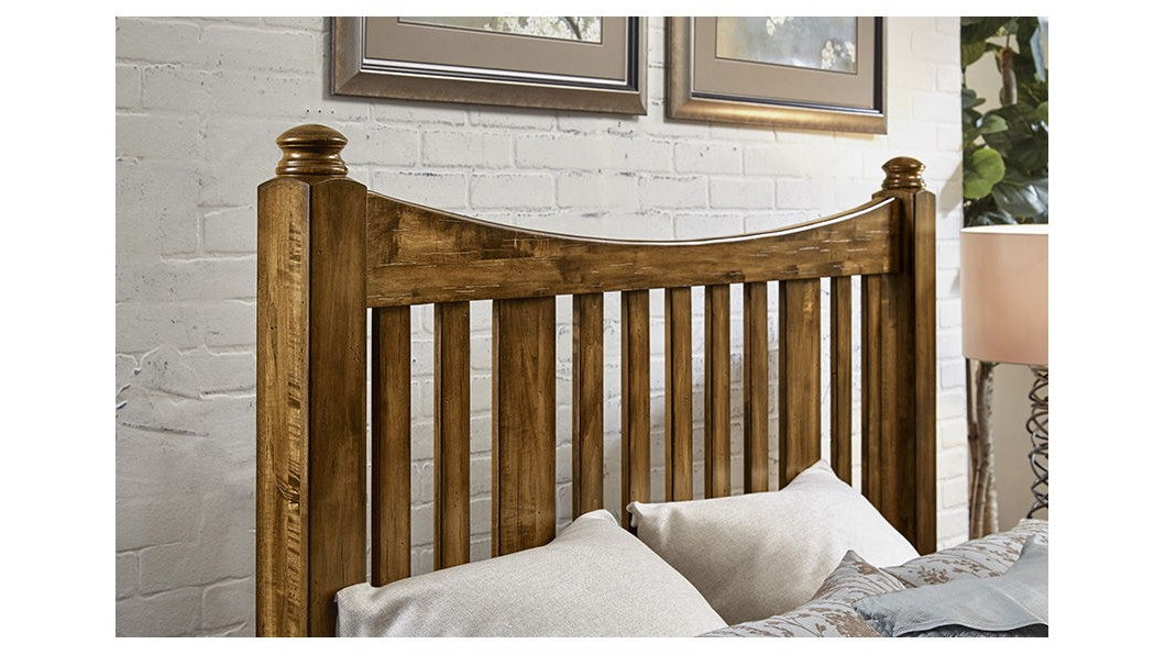 Maple Road - Slat Poster Bed With Slat Poster Footboard