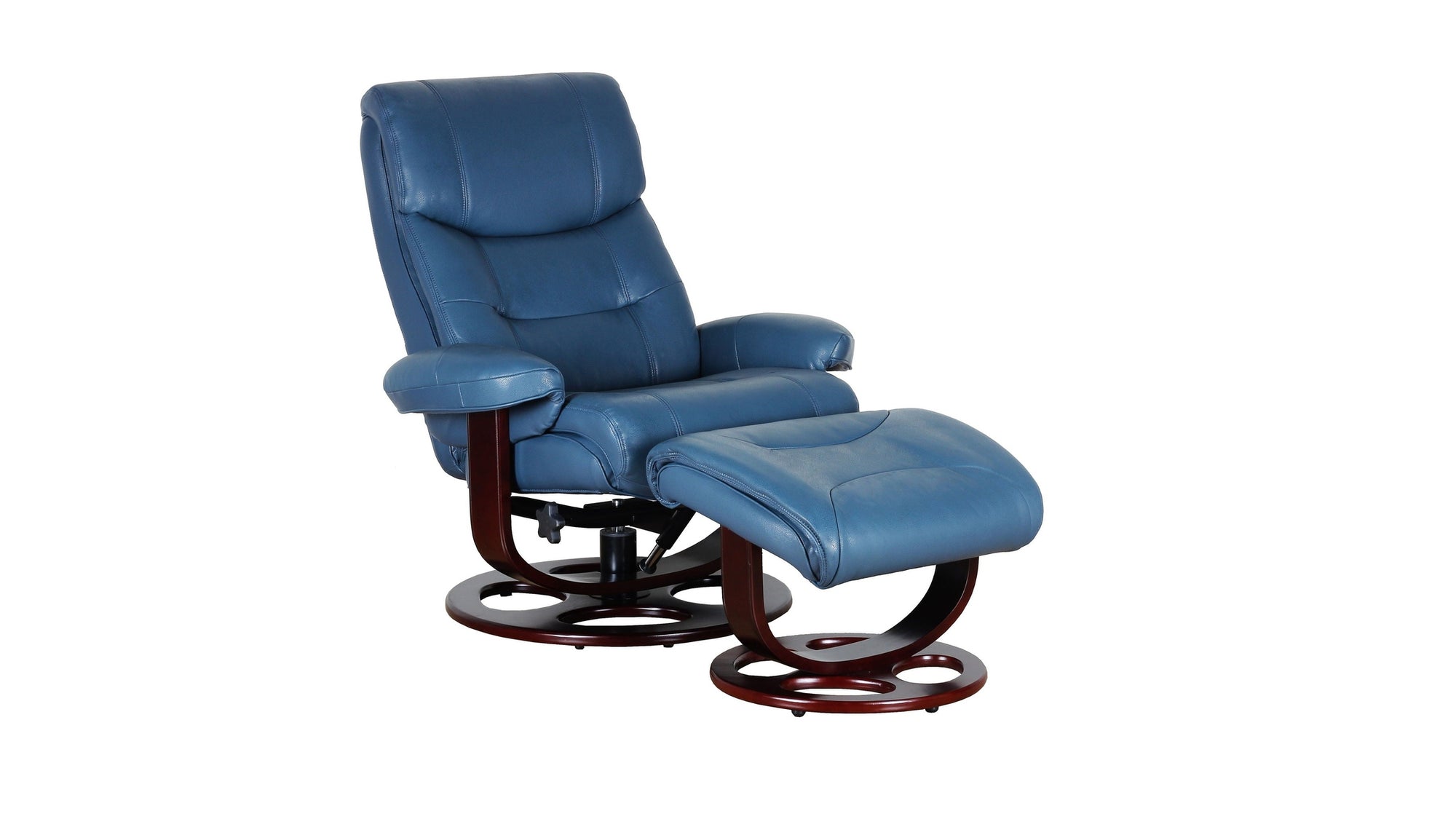 Dawson - Swivel Pedestal Recliner And Ottoman