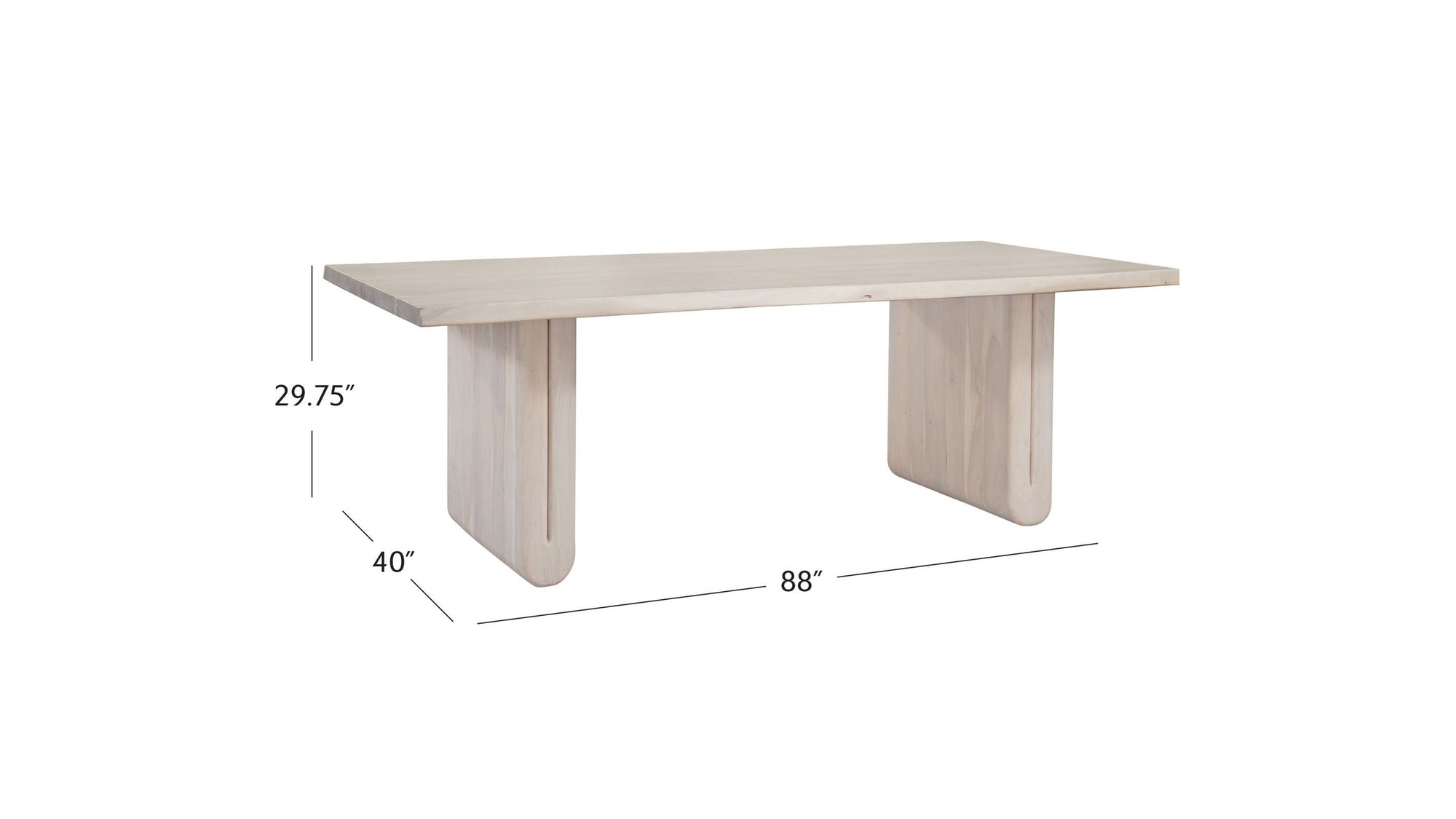 Nadia - Dining Table - Gray