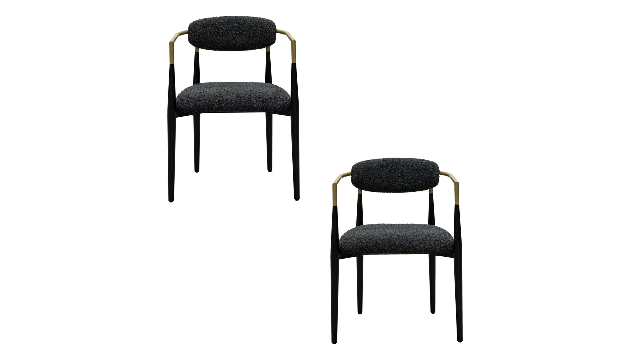 Jenson - Black Dining Chair Set of 2 - Black
