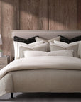 Chenille Herringbone - King Duvet Cover Set (Set of 3) - Sand