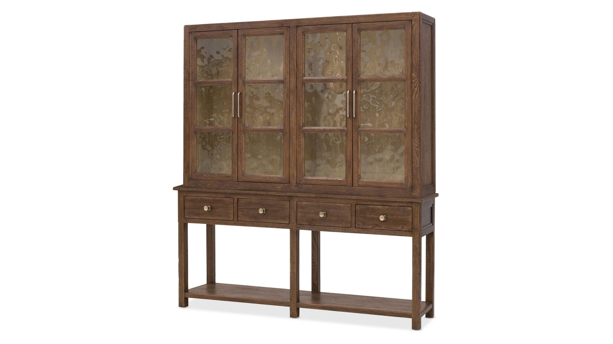 Driftwood - Display Sideboard - Worn Saddle