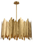 Golden - Gate 8 Light Industrial Pendant