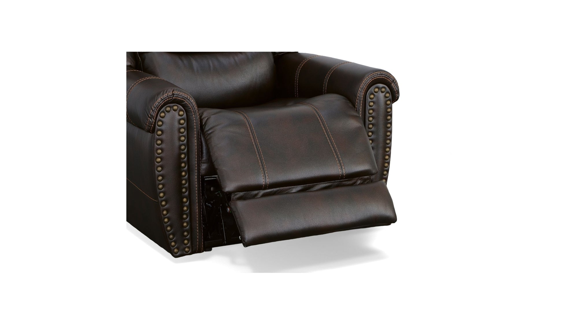 Oscar - Power Recliner With Power Headrest - Molasses