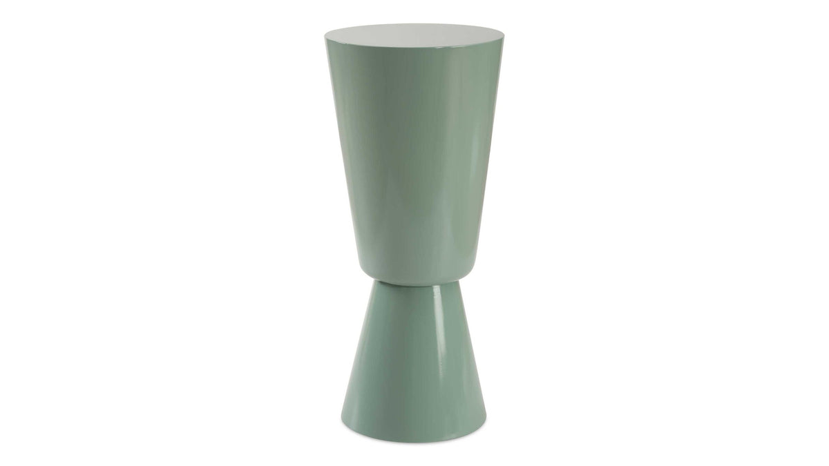 Sabetha - High Gloss Drink Table - Green