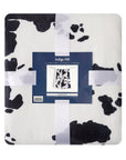 Campfire - Elsa Cowhide Campfire Sherpa Throw 6 Per Carton - Black / White