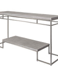 Clea - Console Table - Silver