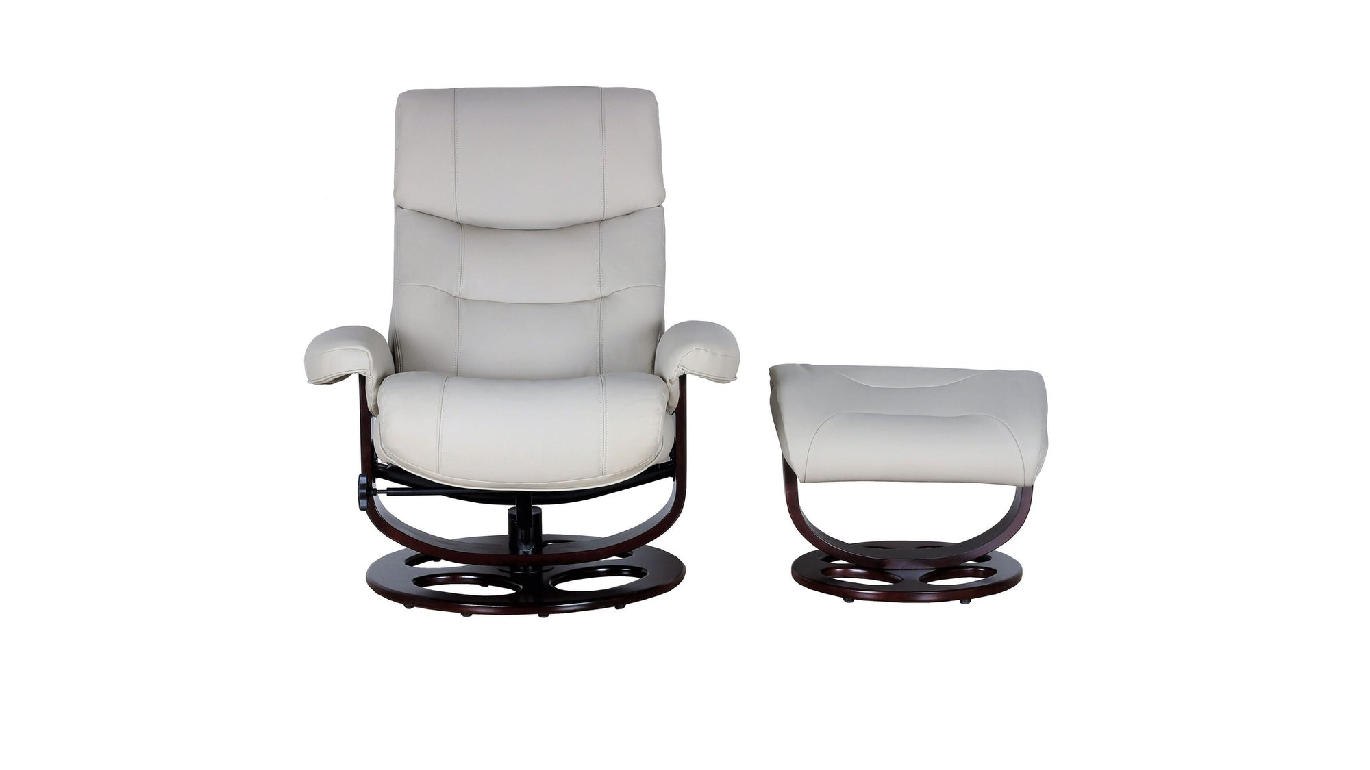 Dawson - Swivel Pedestal Recliner And Ottoman