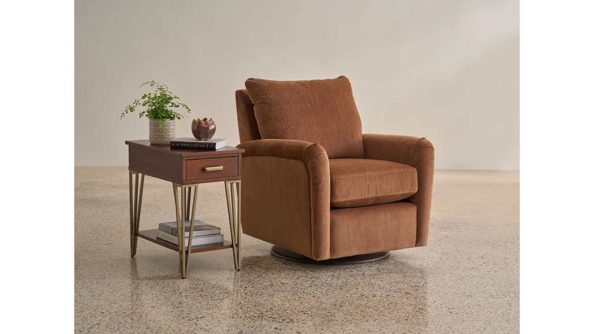 Alma Swivel Gliding Chair