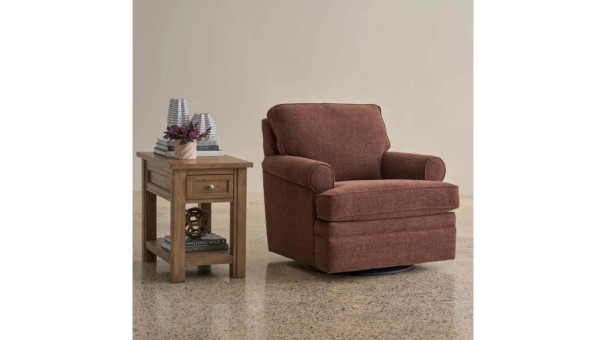Roxie Swivel Gliding Chair