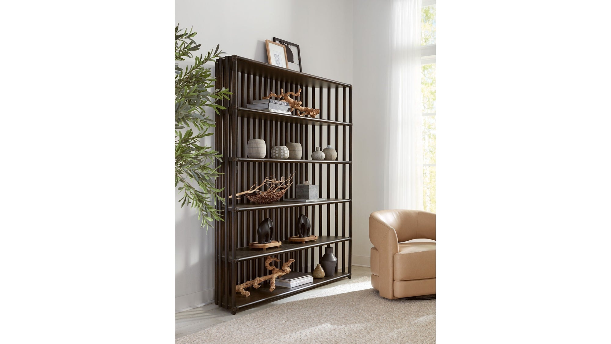 Retreat - Slatted Bookcase