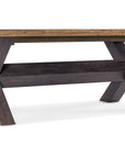 Big Sky - Trestle Dining Table With 2-20" Leaves - Light Brown