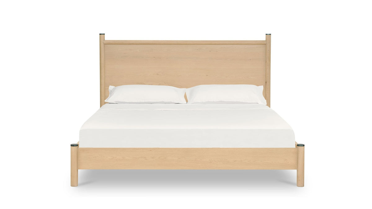 European Farmhouse Platform Panel Bed