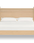 European Farmhouse Platform Panel Bed