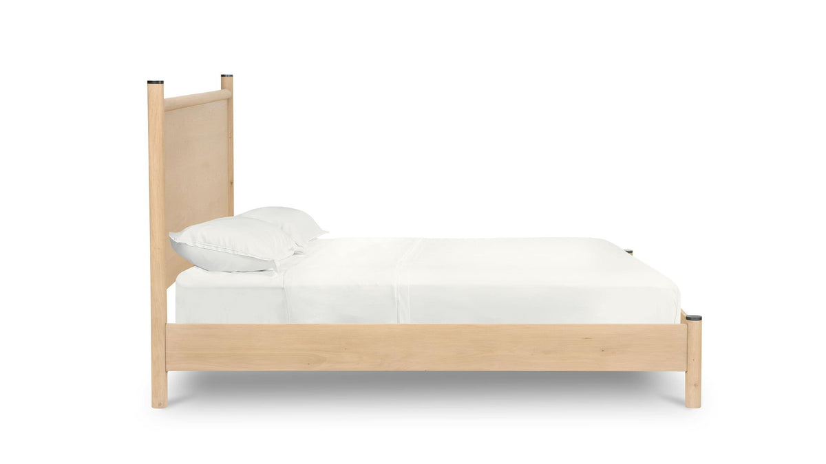 European Farmhouse Platform Panel Bed