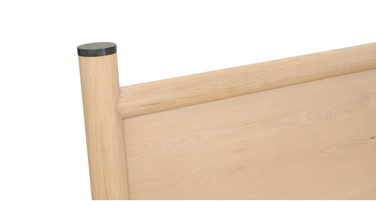 European Farmhouse Platform Panel Bed