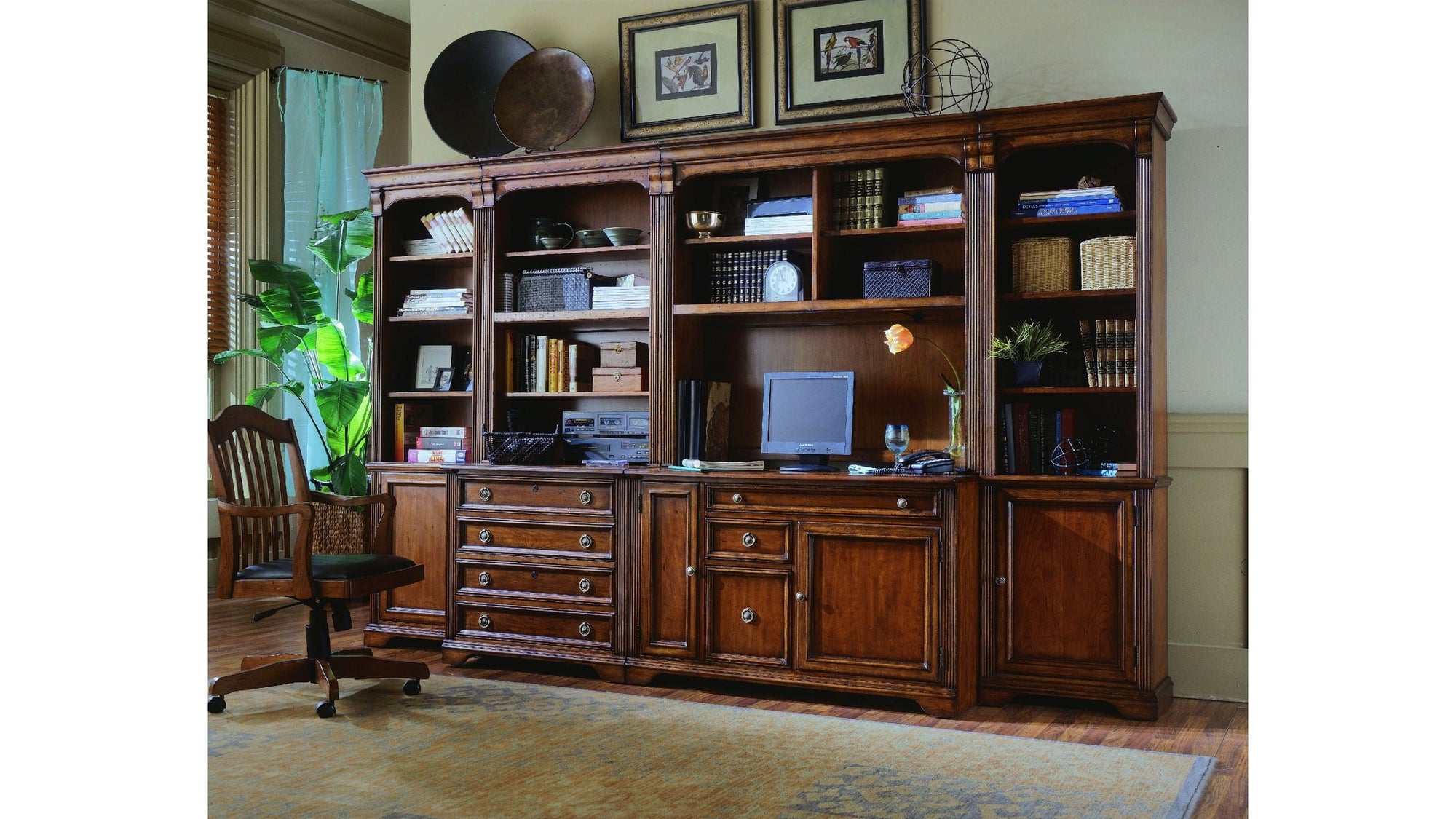 Brookhaven - Lateral File - Dark Brown