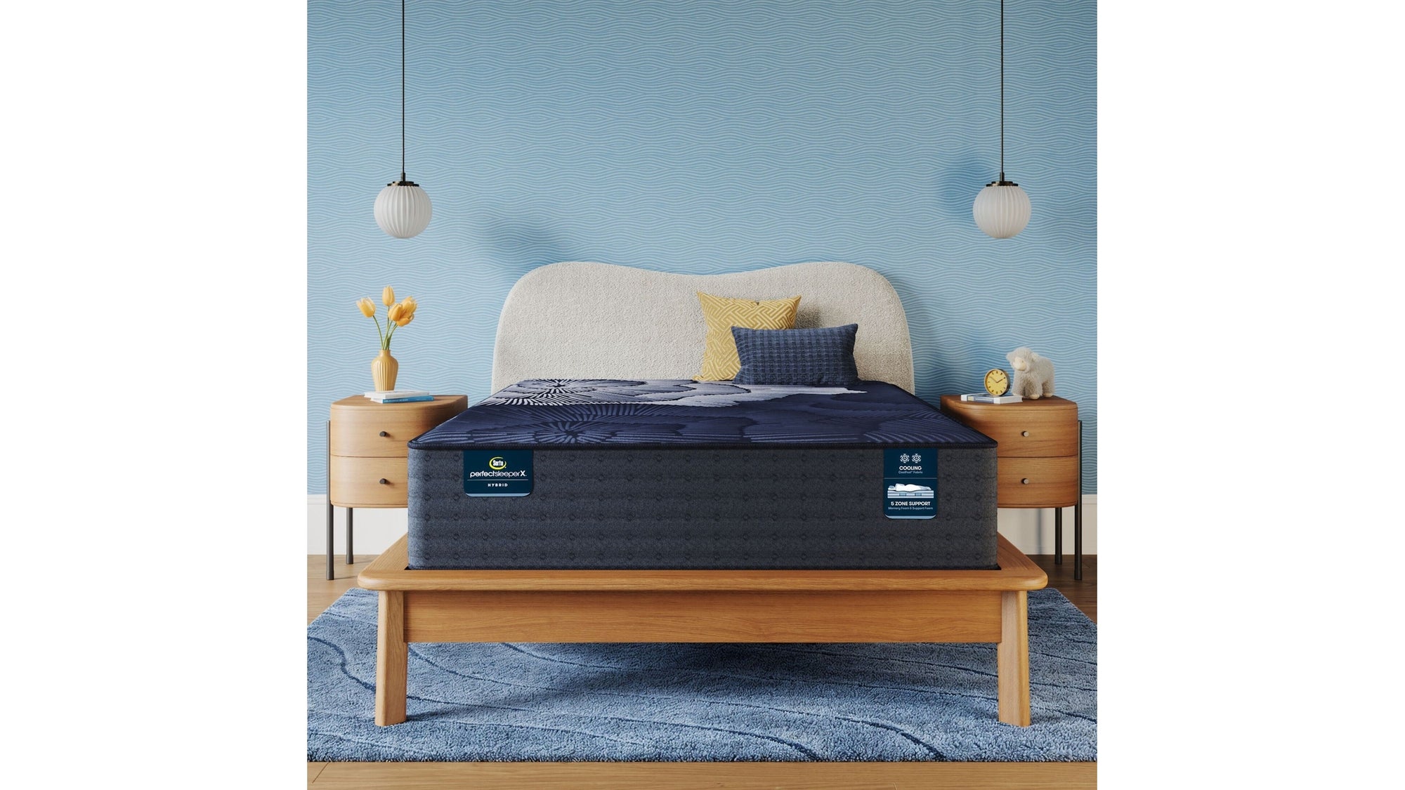 Perfect Sleeper - 14" X Prescott Hybrid Medium Firm Mattress