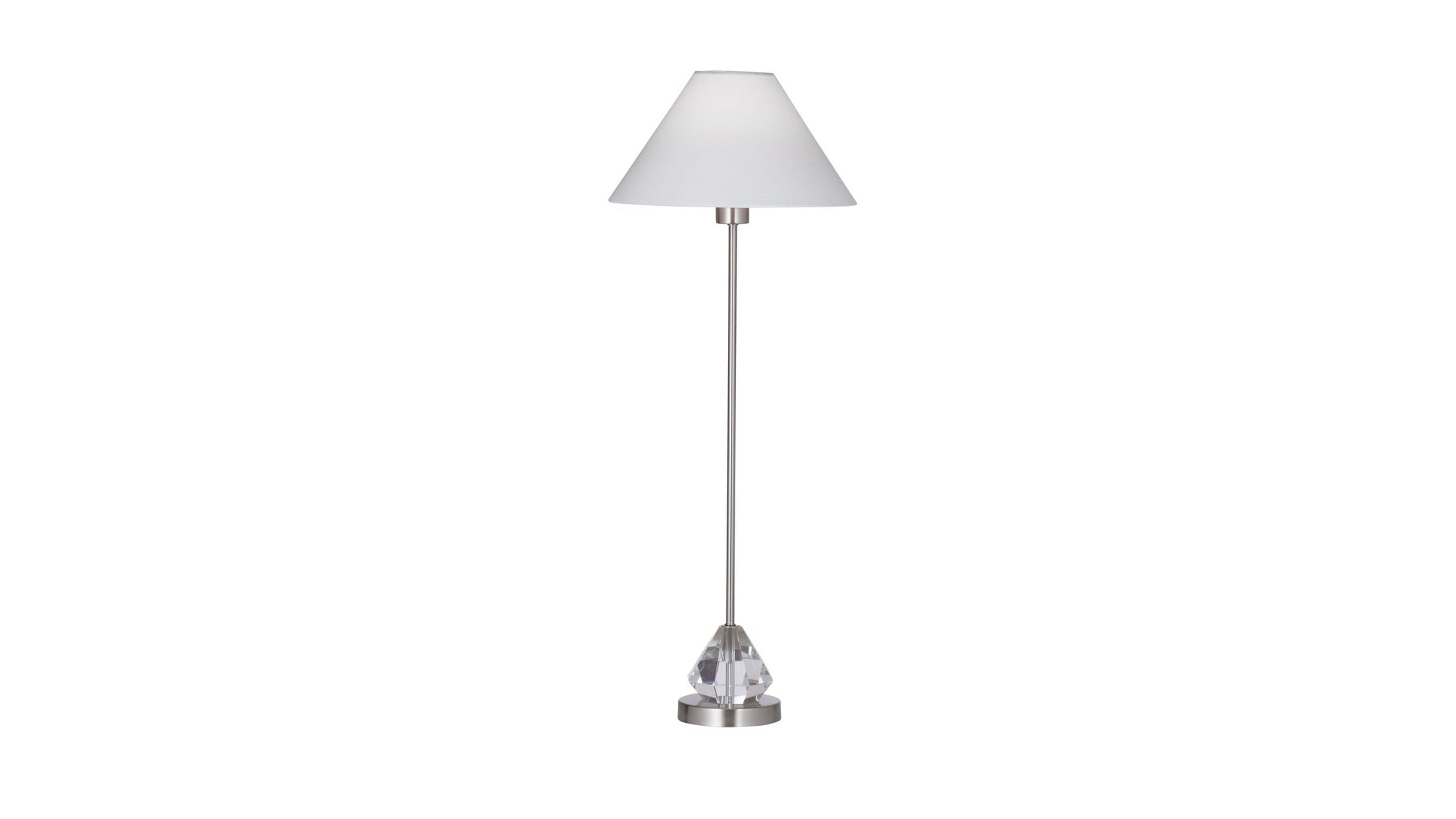 Milford - Table Lamp - Brushed Steel