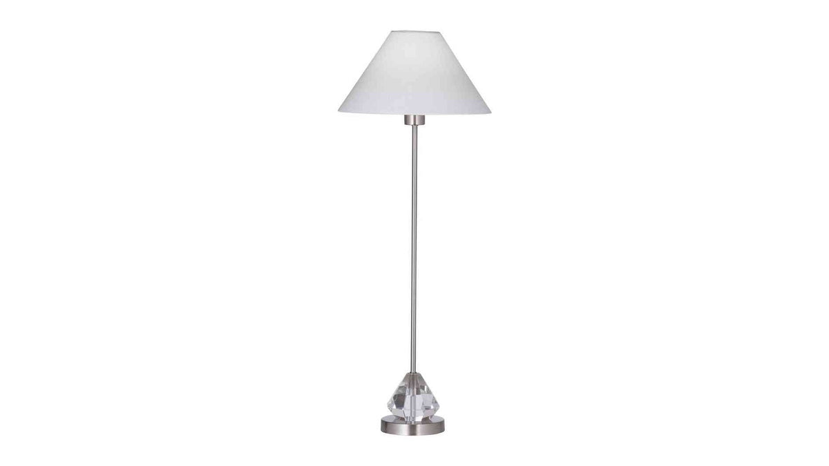 Milford - Table Lamp - Brushed Steel