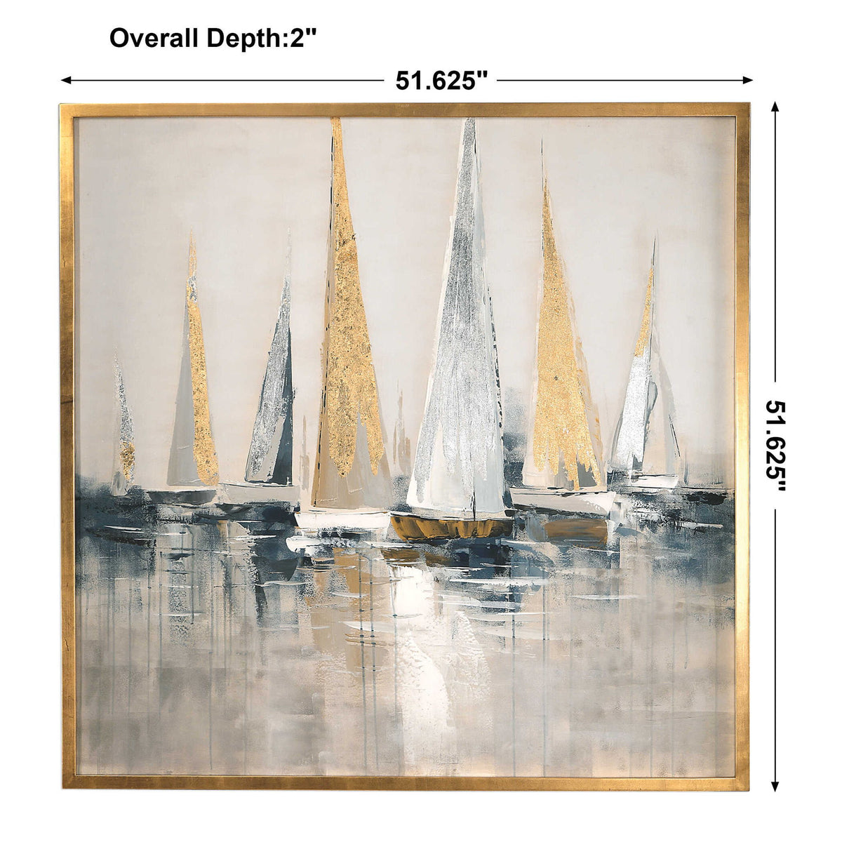 Regatta - Nautical Art - Blue