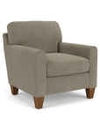 Moxy - Fabric Chair, Rounded Mailbox Arms