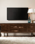 5657-55 - 78" Solstice Entertainment Console - Dark Brown