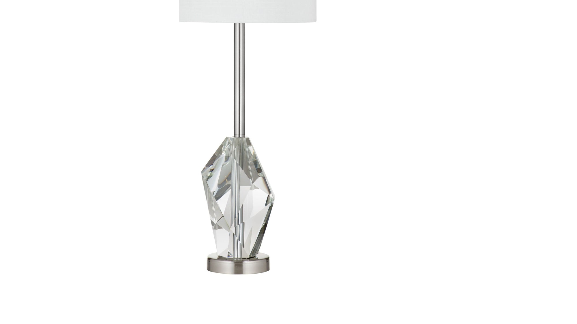 Radiant - Table Lamp - Clear Brushed Silver