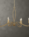 Corella - 8 Light Chandelier - Gold
