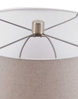 Callais - Crackled Table Lamp - Aqua