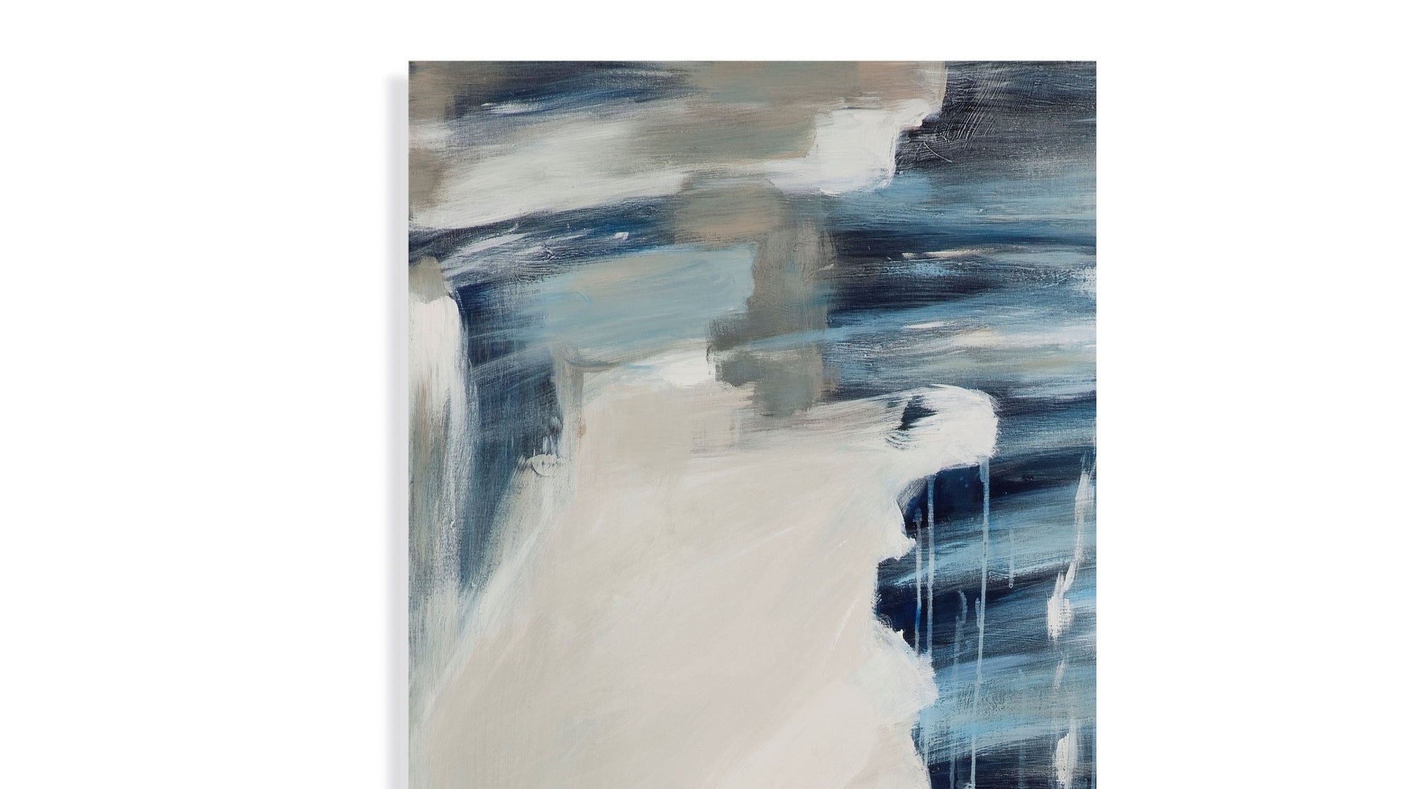Blue Theory Canvas Art - Blue