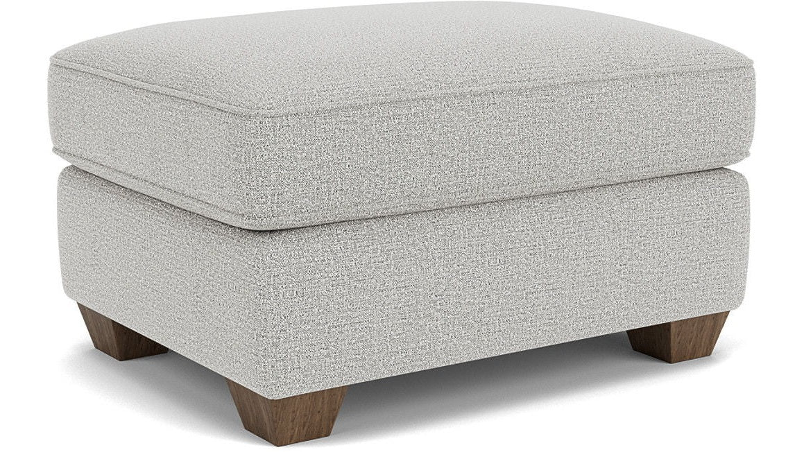 Carson - Ottoman, Heavy Thread Stitching